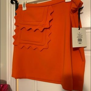 Brand new orange skirt